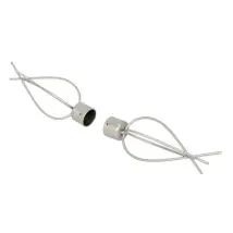 Decomode Knop Cube Wit Mat 2 Stuks 28mm
