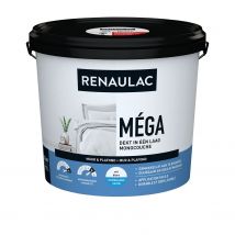 Renaulac Latex Méga Zijdeglans Wit 5l