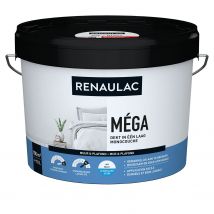 Renaulac Latex Méga Zijdeglans Wit 10l