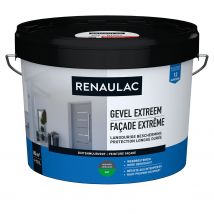 Renaulac Buitenmuurverf Gevel Extreem Mat Antraciet Mat 10l