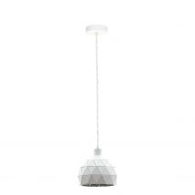 Eglo Hanglamp Roccaforte Wit ⌀17cm E14