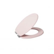 Aquazuro Wc-bril - Mdf - Softclose - Verstelbaar - Snel Los Te Maken - Roze