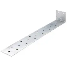 Alberts Verbindingshoek - Sendzimir Verzinkt Staal - Plat - 285x40x40mm