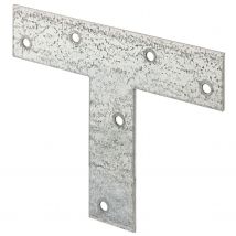 Alberts Verbindingsplaat T-vorm Verzinkt 140x110x30mm