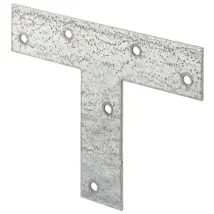 Alberts Verbindingsplaat - Sendzimir Verzinkt Staal - T-vorm - 140x110x30mm