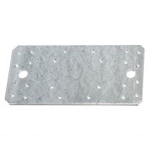 Alberts Verbindingsplaat Ruwstaal Verzinkt 190x90x3mm