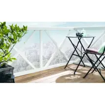 Nortene Windscherm Cuadranet - Synthetisch - Wit - 100x300cm