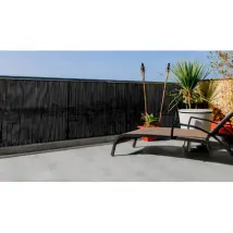 Nortene Tuinscherm Fency - Synthetisch - Antraciet - 150x300cm
