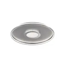 Fischer & Honsel Plafondlamp Bug - Chroom/aluminium Mat - Led 46w - Diam. 810mm