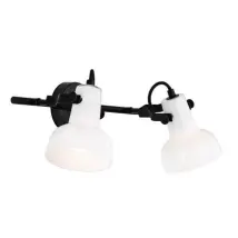 Nordlux Plafondspot Parson Zwart Wit 2xe14
