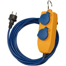 Brennenstuhl Verlengsnoer Powerblock Blauw 5 Meter