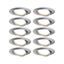 Paulmann Inbouwspot Led Base Kantelbaar Ijzer 10x10w