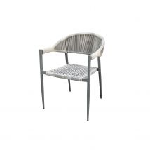 Central Park Tuinstoel Collioure Aluminiuim/wicker 60x56,5x78cm