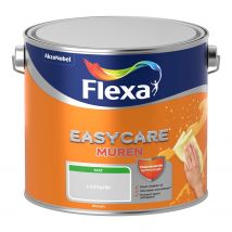 Flexa Muurverf Easycare Muren Mat Lichtgrijs 2,5l