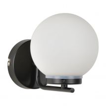 Corep Wandlamp Swann Zwart E14