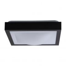 Corep Plafondlamp Square Zwart E27