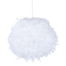 Corep Hanglamp Kokot Met Echte Witte Veren E27