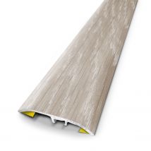3m Universele Drempel Aluminium Geplateerd Gebleekt Ceruse 37mm/83cm