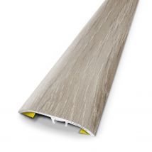 3m Universele Drempel Aluminium Geplateerd Eik Nordic 37mm/83cm