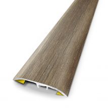 3m Universele Drempel, Vurenhout Geplateerd Aluminium 37mm/83cm