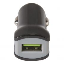 Celly Autolader Turbo 1 Usb 2.4a Zwart