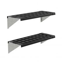 Palram - Canopia | Plastic Tuinkas Plank Grijs 0,3x0,7