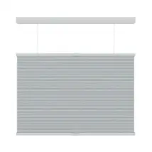 Decosol 6006 Plisségordijn Deluxe Lichtdoorlatend Lichtgrijs 200x180cm