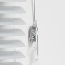 Madeco E47 Veiligheidshaak Jaloezie Met Koord Transparant