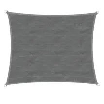 Windhager Schaduwdoek Capri Rechthoek Grijs 3x4m