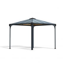 Palram | Canopia - Tuinpaviljoen Palermo - Donkergrijs Brons - 300x300cm