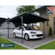 Palram - Canopia | Carport Verona - Enkel - Donkergrijs Brons - 504x299cm