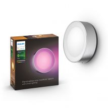 Philips Hue Daylo Wandlamp - Wit En Gekleurd Licht - Roestvrij Staal