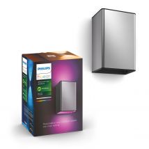 Philips Hue Resonate Wandlamp - Wit En Gekleurd Licht - Roestvrij Staal