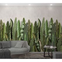 Smart Art Fotobehang Grote Bladeren