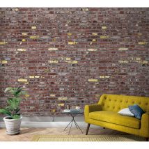 Smart Art Fotobehang Bakstenen Muur