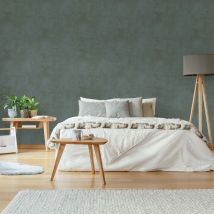 Decomode Vliesbehang Beton Slade Blauw/groen