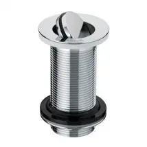 Wirquin Afvoerplug Draaiklep 100mm Chroom