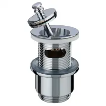 Wirquin Afvoerplug 88-107mm Met Overloop Chroom