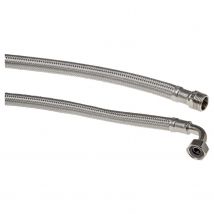 Sanivesk Flexibele Slang Pex Haaks 1/2"f X 1/2"m Dn13 80cm