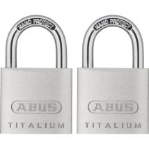 Abus Hangslot Titalium Tkti23/30 2 Stuks