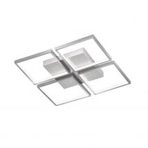 Fischer & Honsel Plafondlamp Led Pix Bruin 4x11w