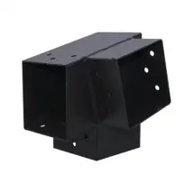 Suki Koppelstuk Hoek 3 Aansluitingen Antraciet 91x91mm Type C