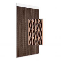 Degor Vliegengordijn Adia - 100x230cm - Zwart - Huisdiervriendelijk