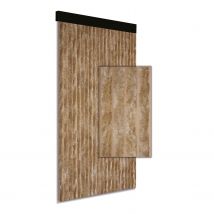 Degor Vliegengordijn - 90x210cm - Beige - Huisdiervriendelijk