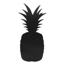 Securit Krijtbord Silhouet Ananas Zwart Met Krijtmarker En Bevestigingsstrips