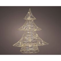 Decorismicro Led Boommetaal - 30 Led's - Warm Wit - 40cm - Binnen