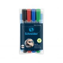 Schneider Marker Maxx 130 Permanent Ronde Punt Etui Á 4 Stuks