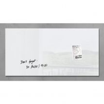 Sigel Glasmagneetbord Artverum 910x460x15mm Super Wit Met 3 Magneten