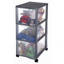 Sundis Opbergtoren Kunststof Met 3 Lades