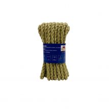 Seilflechter Wiking Geslagen Touw Met 3 Strengen Bruin – 8 Mm X 5 M